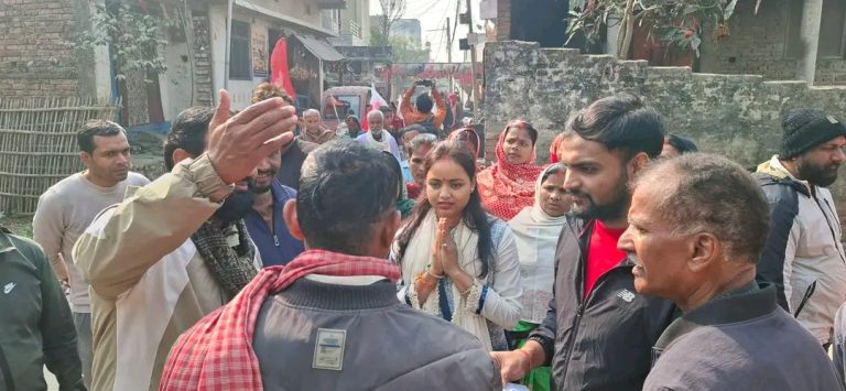 पर्सा–२ मा रिमा यादवको घरदैलो, बहुअरिमा टीका मालासहित भव्य स्वागत