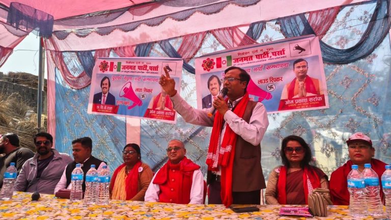 पर्सा–१ मा जनमतको सक्रियता, सर्राफको पक्षमा मन्त्री कुशवाहा मैदानमा