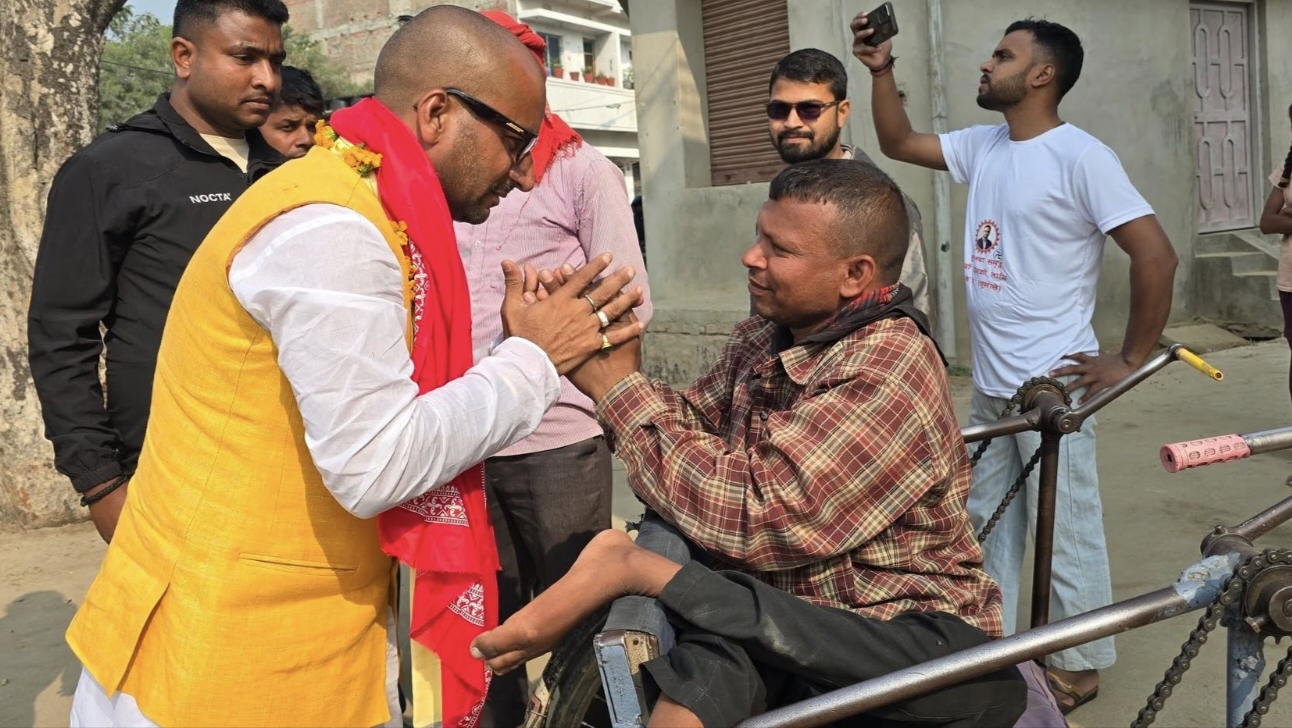 अंग्रेजी भाषणभन्दा विकासको एजेण्डा महत्वपूर्ण : एमाले उम्मेदवार पाण्डेय