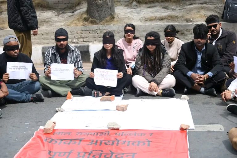 कार्की आयोग प्रतिवेदन र विवादित नियुक्तिविरुद्ध माइतीघरमा जेनजी मुभमेन्टको मौन प्रदर्शन