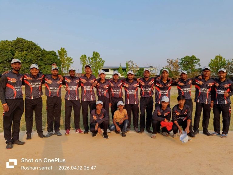 बहुअरी सुपर जाइन्ट्स ९ विकेटले विजयी, गाउँमा क्रिकेटको उत्साह बढ्दै