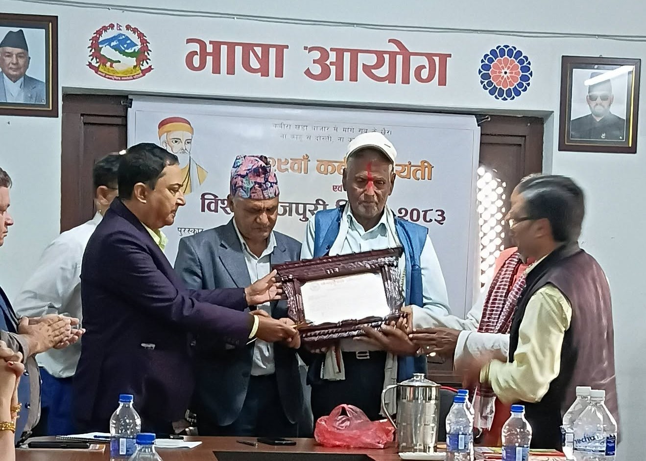 कबीर जयंतीमा भोजपुरी भाषा साहित्यका तीन स्रष्टा सम्मानित