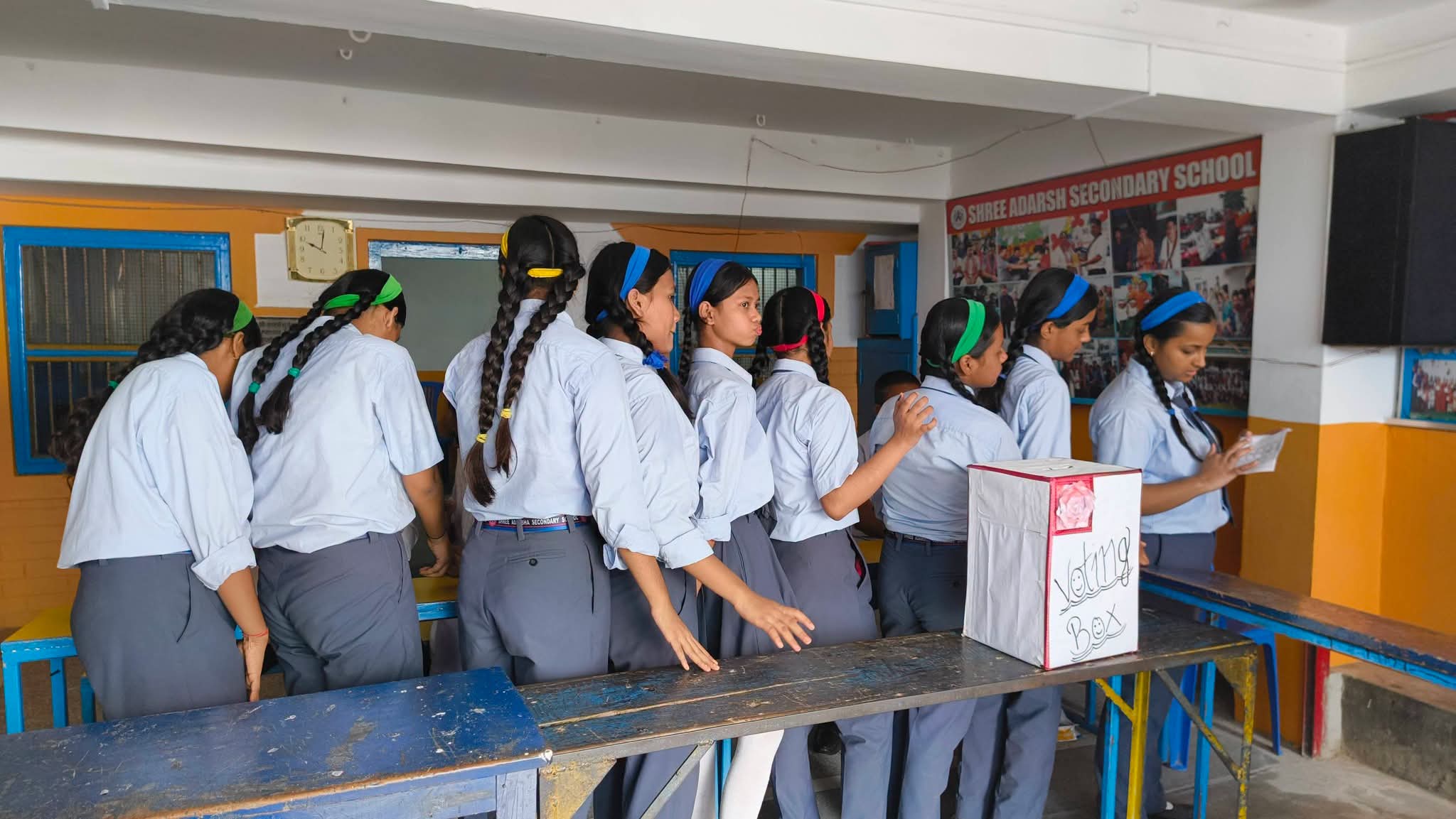 मतदानबाट छानिए विद्यार्थी प्रतिनिधि, आदर्श माविमा लोकतान्त्रिक अभ्यास