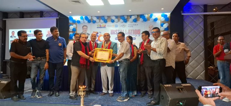 रोटरी क्लब अफ वीरगञ्जमा नयाँ नेतृत्व, मिश्राले सम्हाले अध्यक्षको जिम्मेवारी