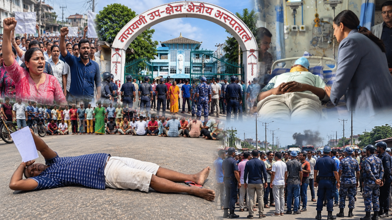 नारायणी अस्पताल प्रकरण  : पीडित परिवार र चिकित्सक आमनेसामने