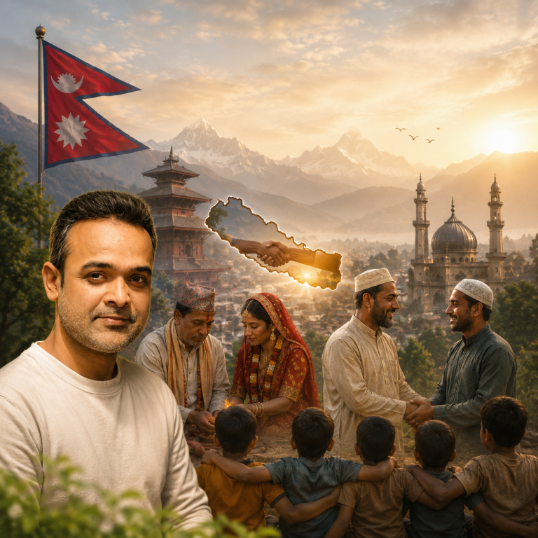 घृणा होइन, साझा भविष्य रोजौँ