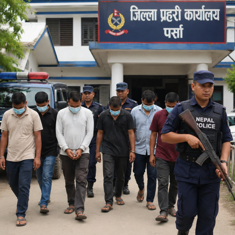पर्सामा विभिन्न मुद्दाका ६ फरार प्रतिवादी पक्राउ