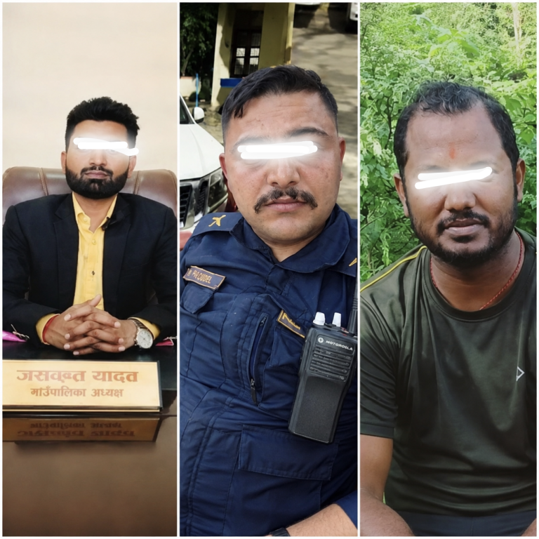 वीरगञ्जको क्यासिनोमा छापा, गाउँपालिका अध्यक्ष र इन्स्पेक्टर पौडेलसहित ८ जना नियन्त्रणमा
