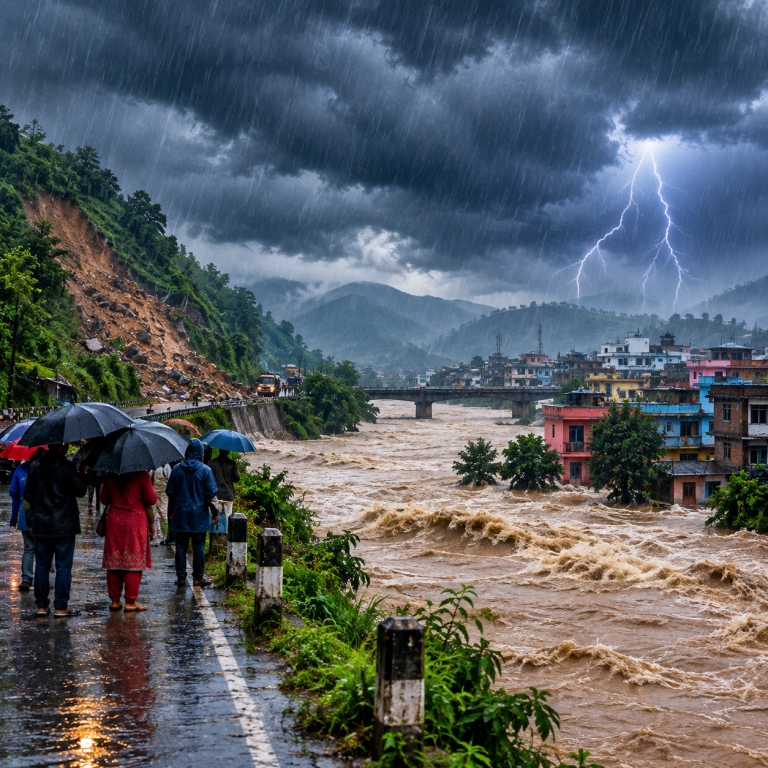 शुक्रबारदेखि भारी वर्षाको सम्भावनापछि पर्सामा सतर्कता अपनाउन प्रशासनको आग्रह