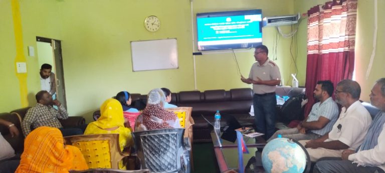 धोविनीमा सामुदायिक सिकाइ केन्द्रको दिगोपनका लागि अभिमुखीकरण, व्यवस्थापन कार्यविधि हस्तान्तरण