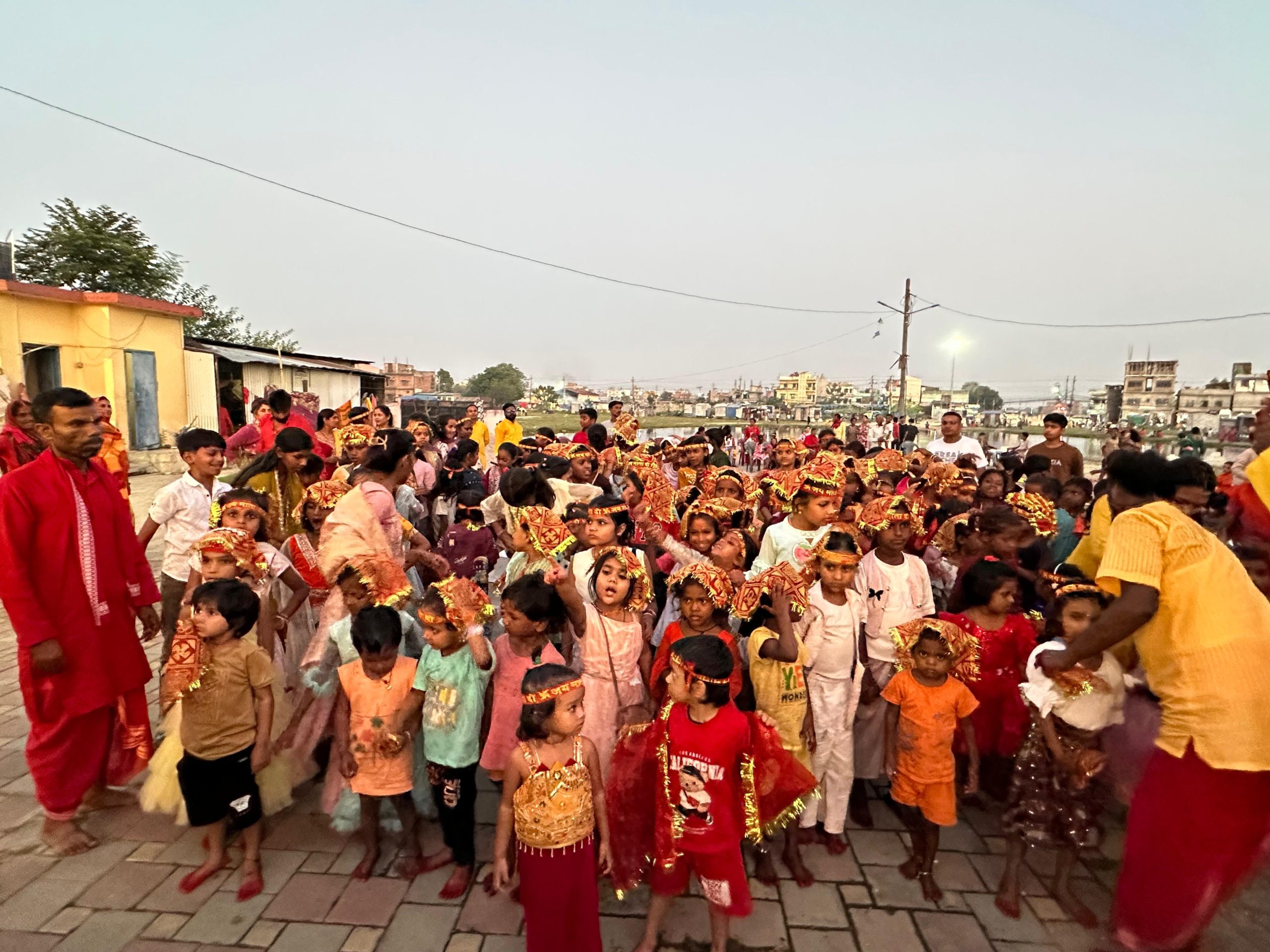 वीरगंजमा छठघाट युवा समितिद्वारा १५१ कन्या पूजन कार्यक्रम सम्पन्न