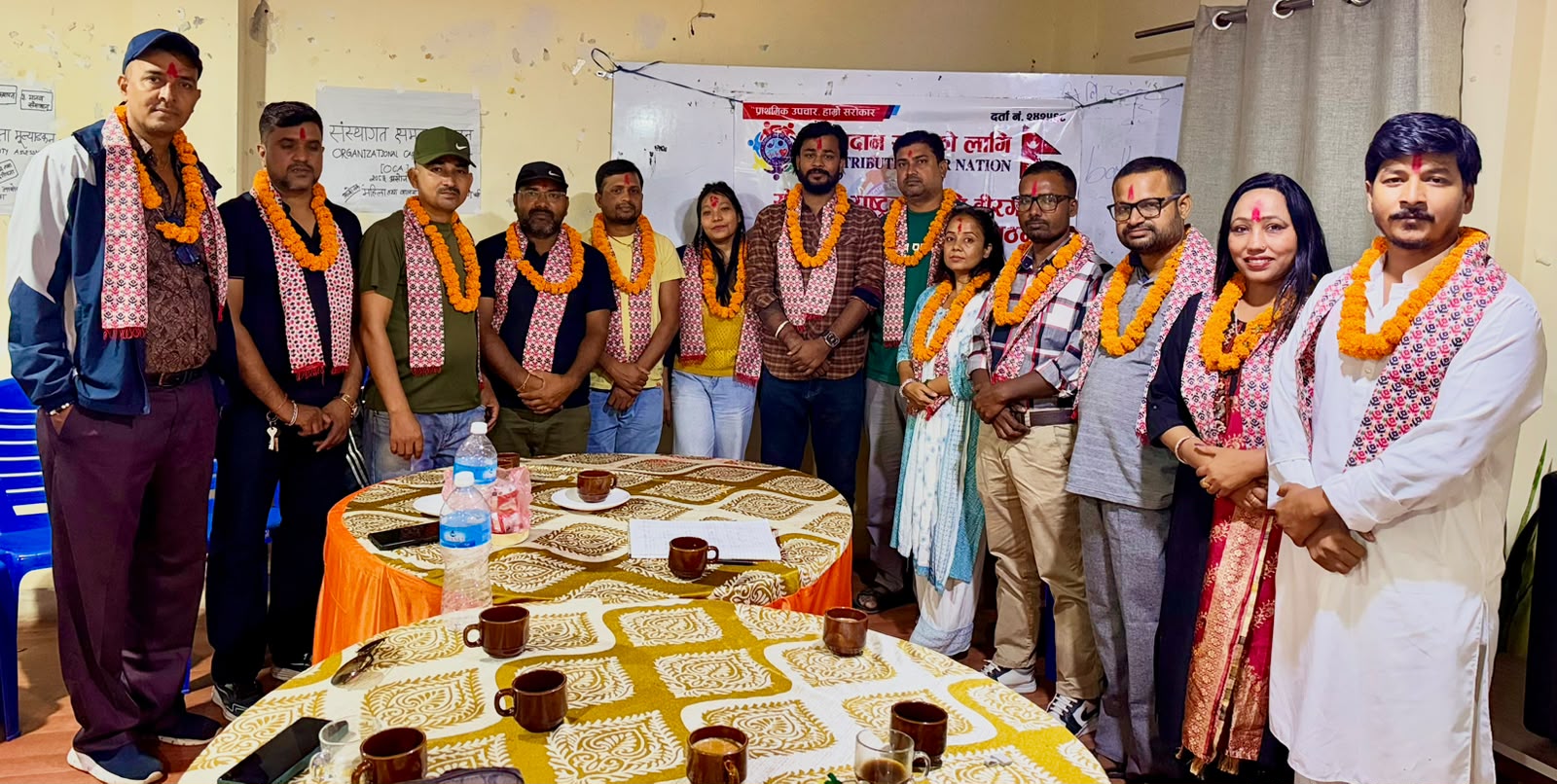 ‘योगदान राष्ट्रको लागि’ वीरगञ्ज महानगर समितिको अध्यक्षमा प्रजापति