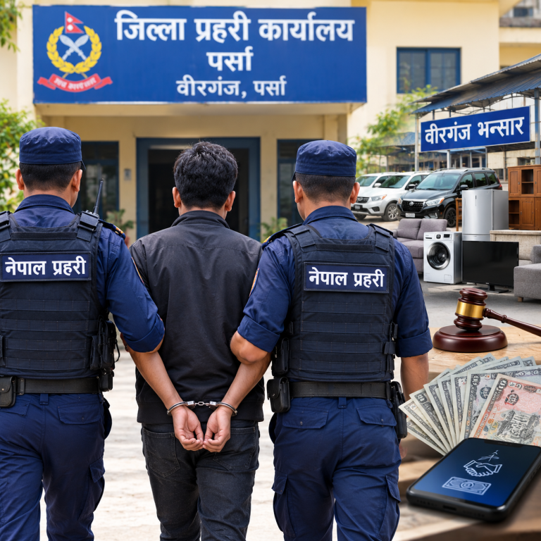 भन्सारबाट सस्तोमा सामान दिलाइदिने भन्दै ठगी गर्ने प्रविण पक्राउ