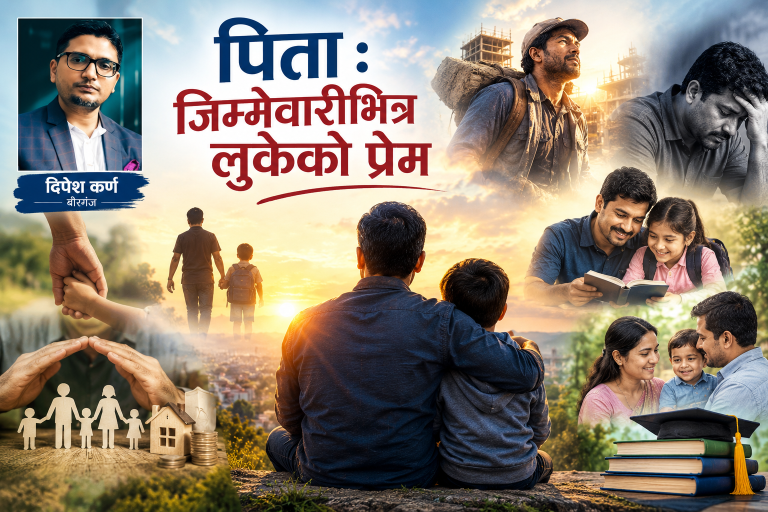 पिता: जिम्मेवारीभित्र लुकेको प्रेम